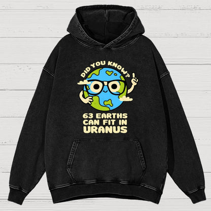 Uranus Vintage Distressed Hoodie