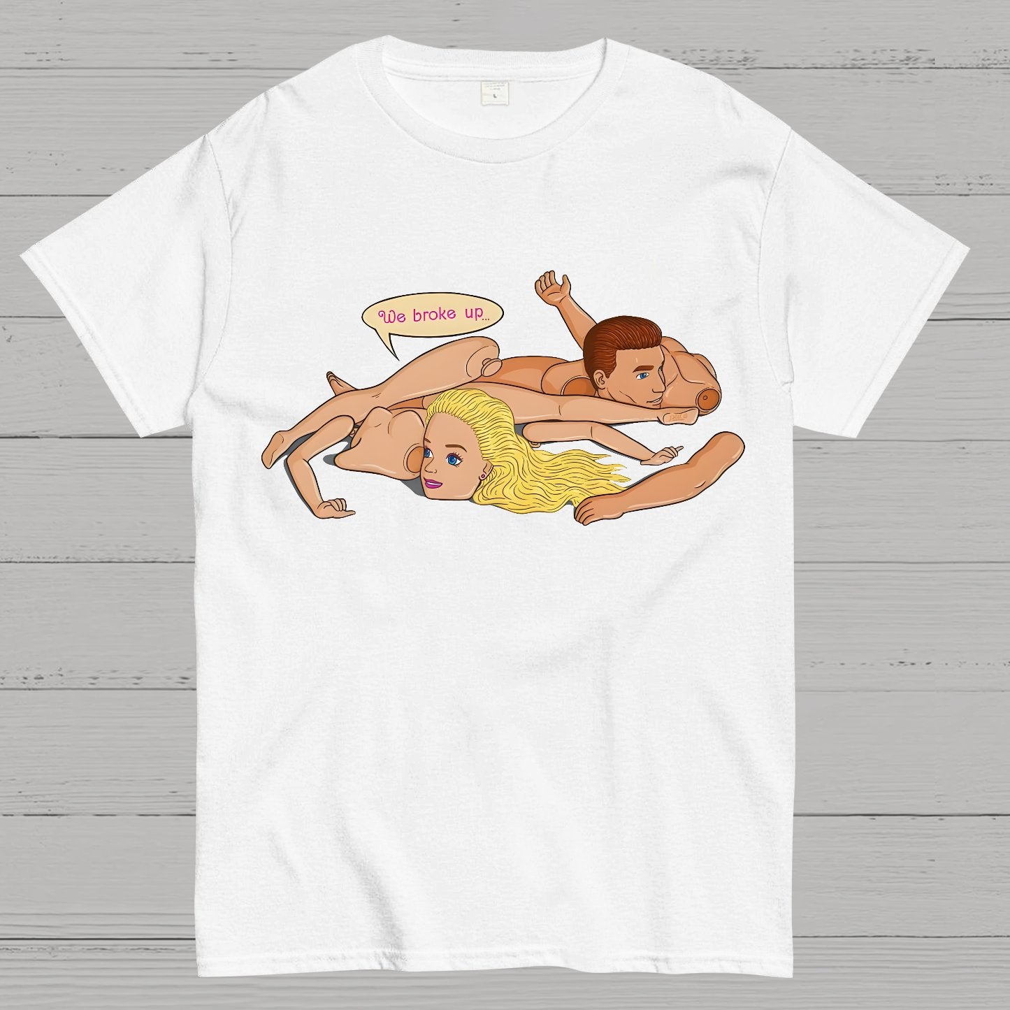 We Broke Up The Break up Funny Geek T-Shirt