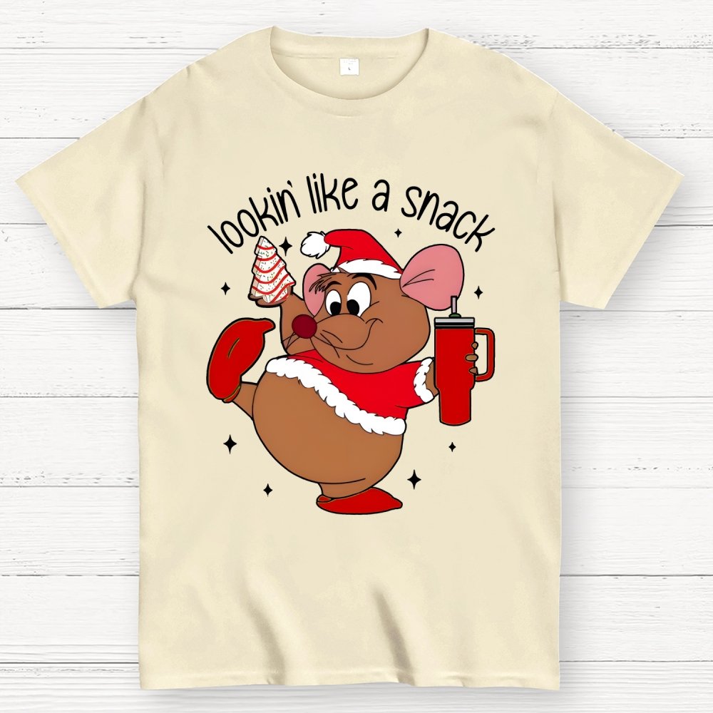 Looking Like A Snack Christmas Geek T-Shirt