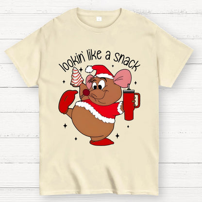 Looking Like A Snack Christmas Geek T-Shirt