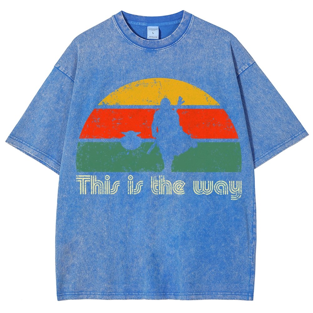 The Retro Way Vintage Distressed T-shirt