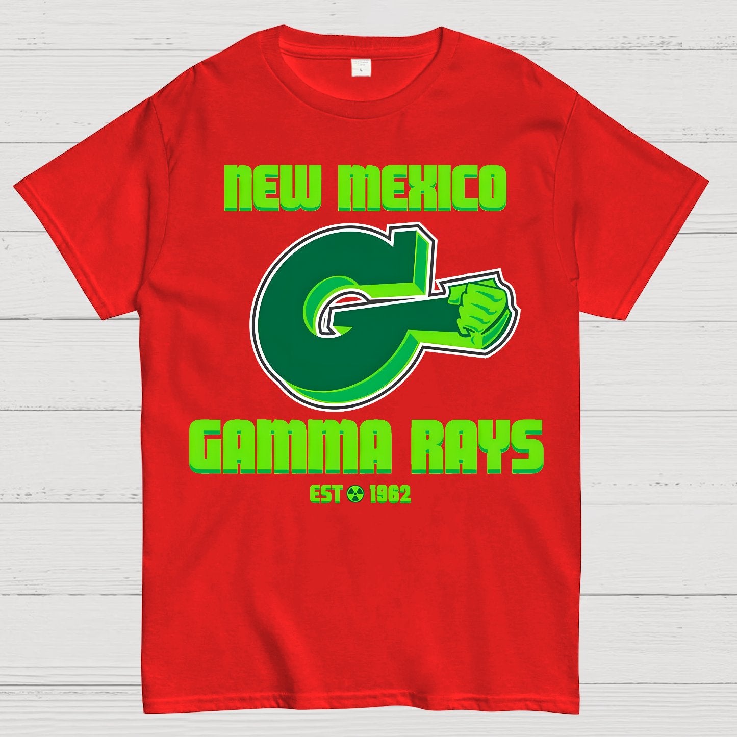 New Mexico Gamma Rays Geek T-Shirt