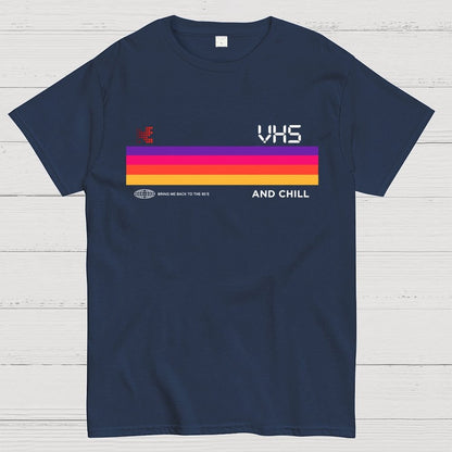 Vhs And Chill Geek T-Shirt
