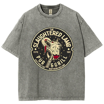 The Slaughtered Barn Vintage Distressed T-shirt