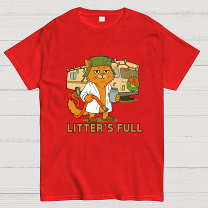 Christmas Shitters Full Cat Geek T-Shirt