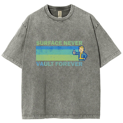 Vault Forever Vintage Distressed T-shirt