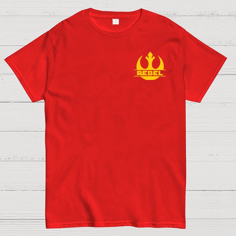 Live On Front And Back Printing Geek T-Shirt