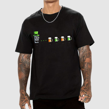 St. Patty’s Robot Geek T-Shirt