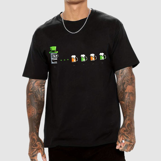 St. Patty’s Robot Geek T-Shirt