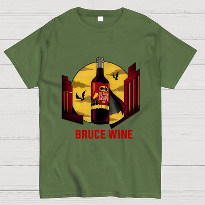 Bruce Wine Geek T-Shirt