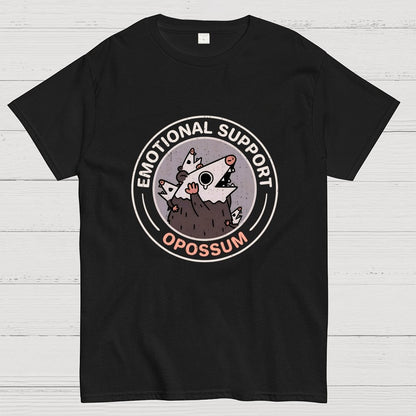 Emotional Support Possum Geek T-Shirt