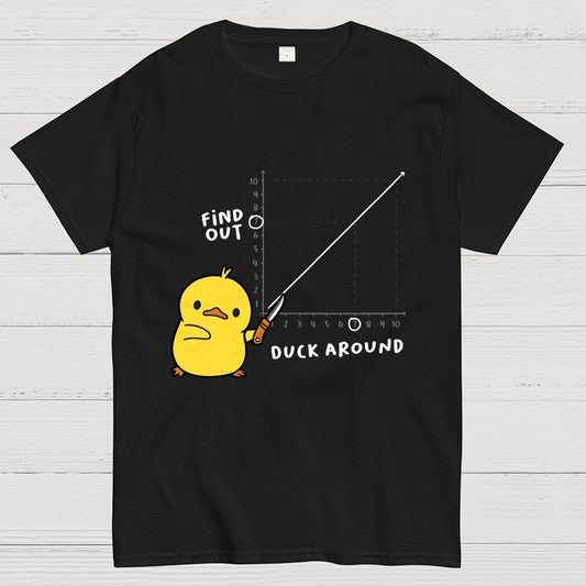 Duck Around Find Out Geek T-Shirt