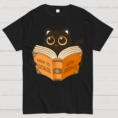 How To Socialise With People Geek T-Shirt