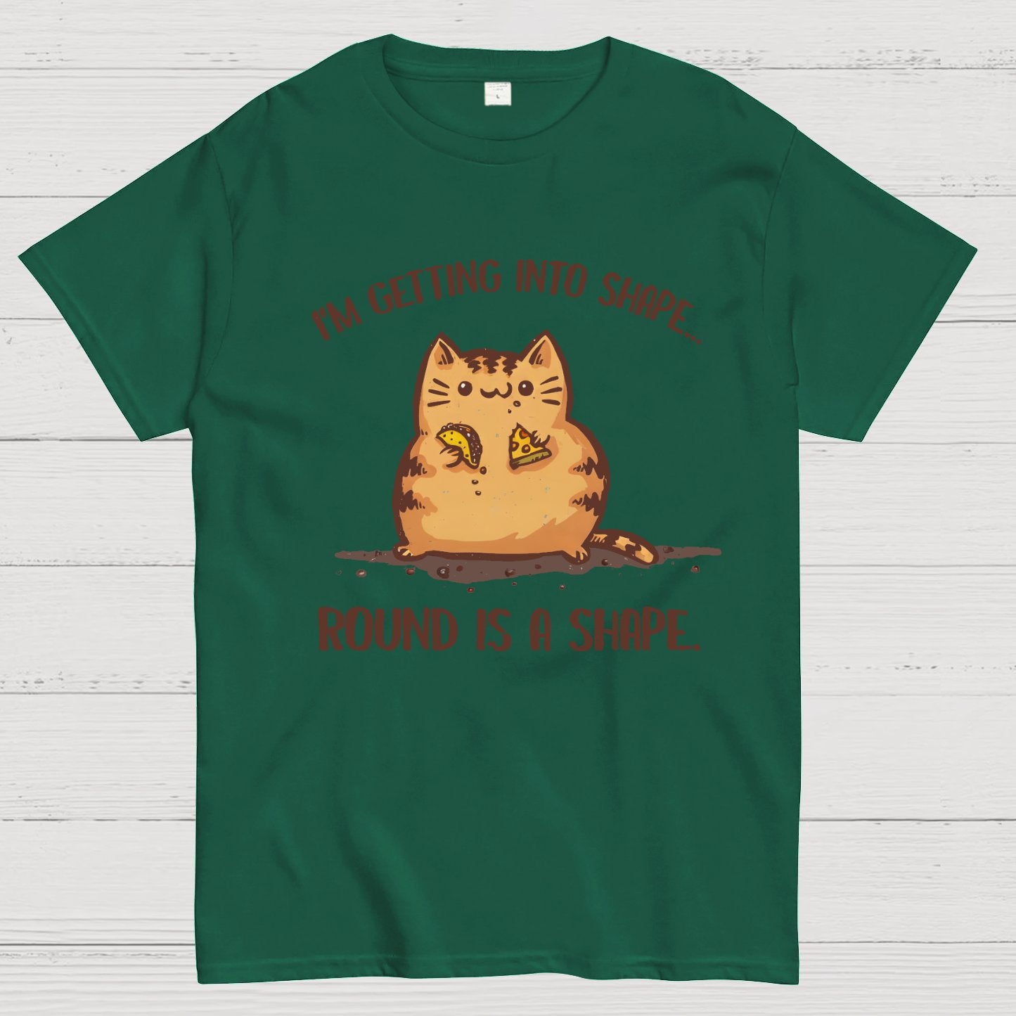 Round is a Shape Geeky T-Shirt
