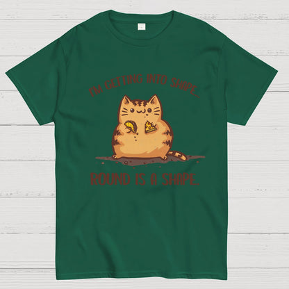Round is a Shape Geeky T-Shirt