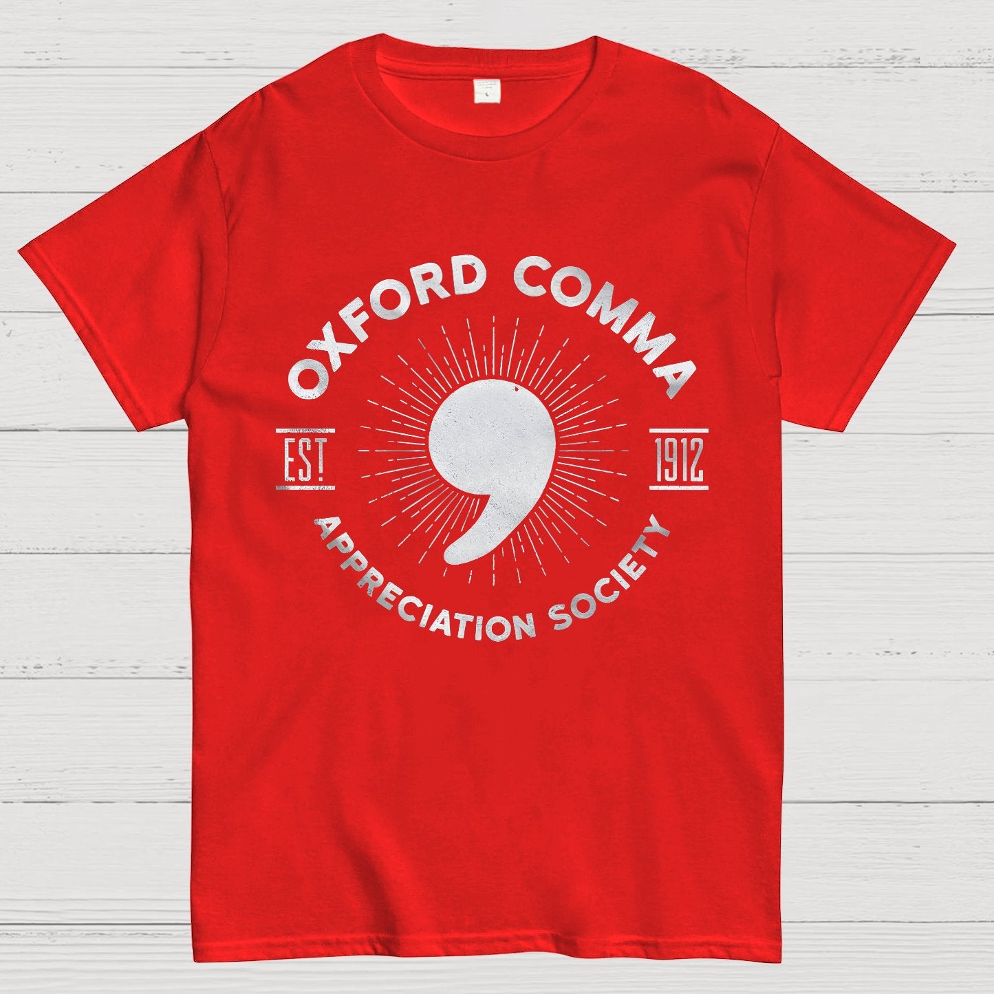 Oxford Comma Geek T-Shirt