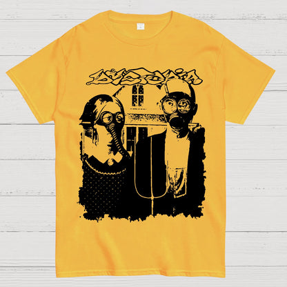 Dystopia Crust Punk Band Geek T-Shirt