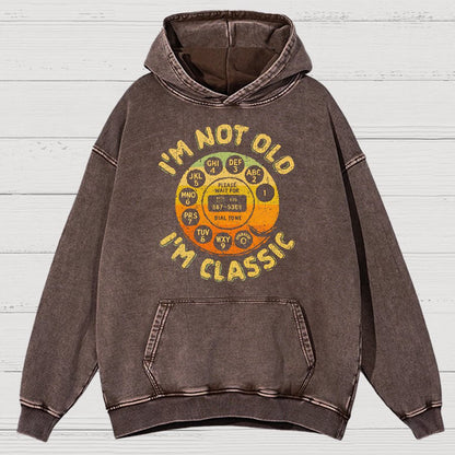 The Classic Communicator Vintage Distressed Hoodie