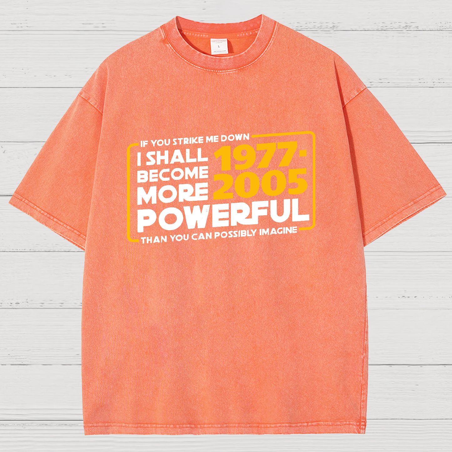 I Shall Become More Powerful Vintage Distressed T-shirt