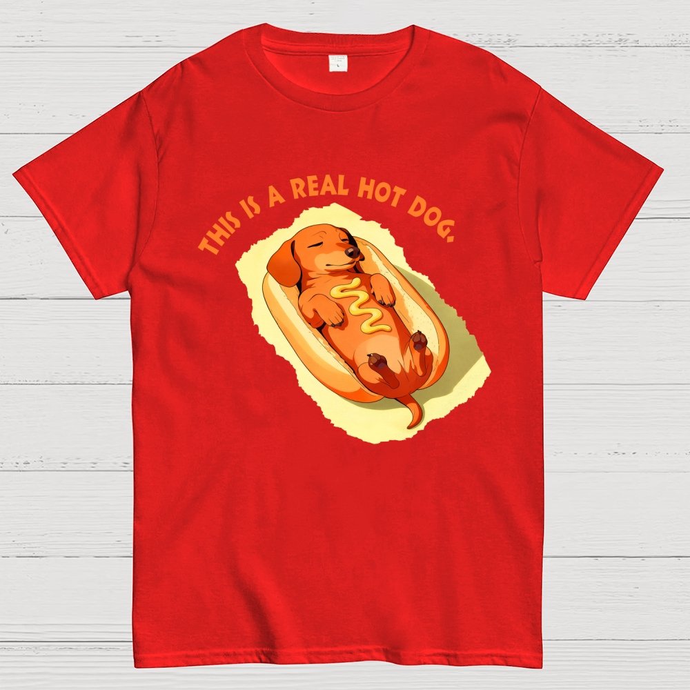 This Is A Real Hot Dog Geek T-Shirt