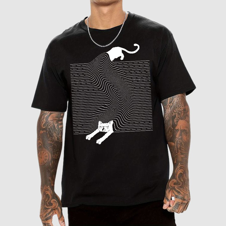 Cute Cat Geek T-Shirt