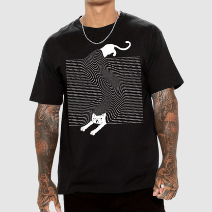 Cute Cat Geek T-Shirt
