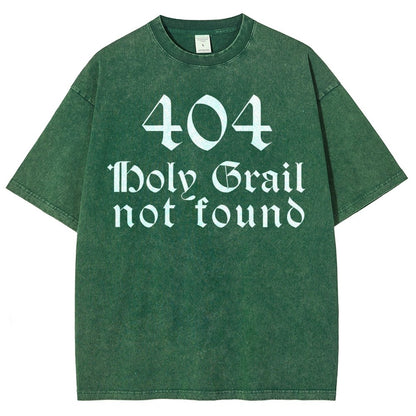 Holy Grail Not Found Vintage Distressed T-shirt