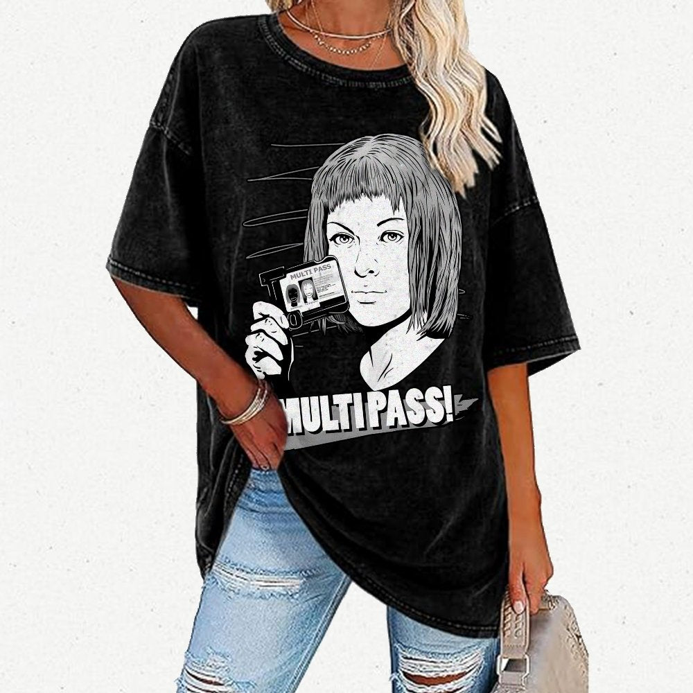MULTIPASS! Vintage Distressed T-shirt