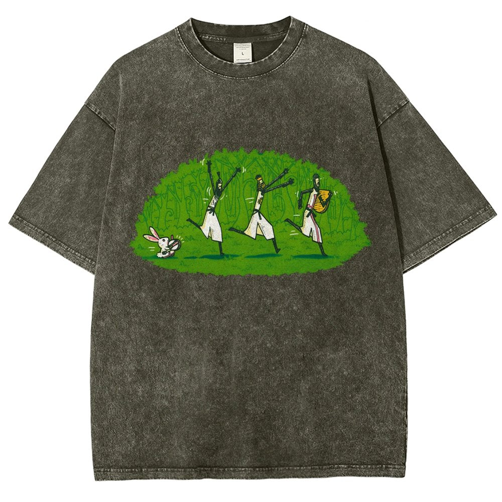 Run Away and Keep Going Vintage Distressed T-shirt