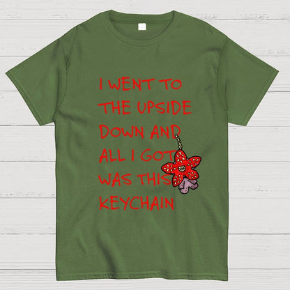 Upside Down Keychain Geek T-Shirt