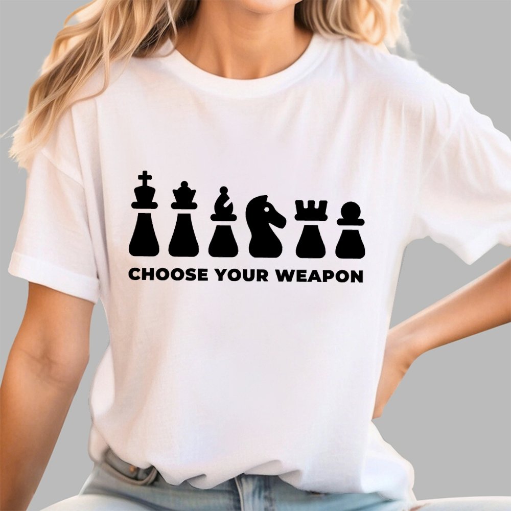 Choose Your Weapon Unisex Geek T-Shirt