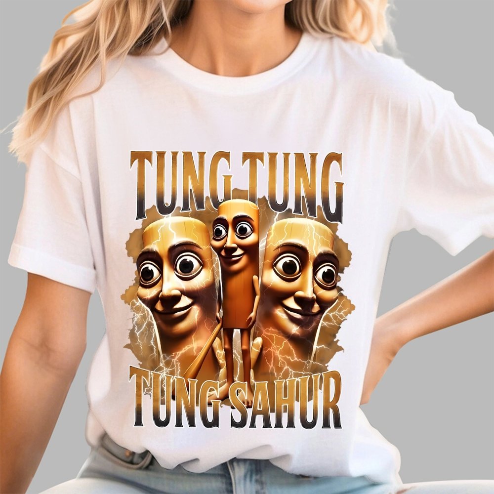 Tung Tung Tung Sahur Unisex Geek T-Shirt