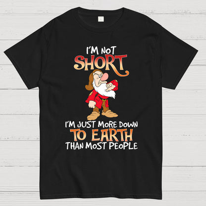I'm Not Short I'm Just More Down To Earth Than Most People Geek T-Shirt