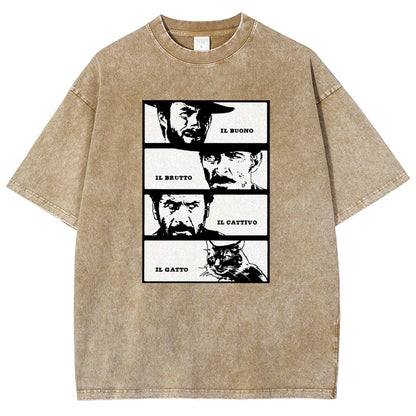 Four Buddies Vintage Distressed T-shirt