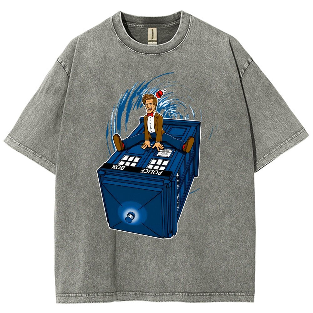 How I Learned To Love The Time Machine Vintage Distressed T-shirt