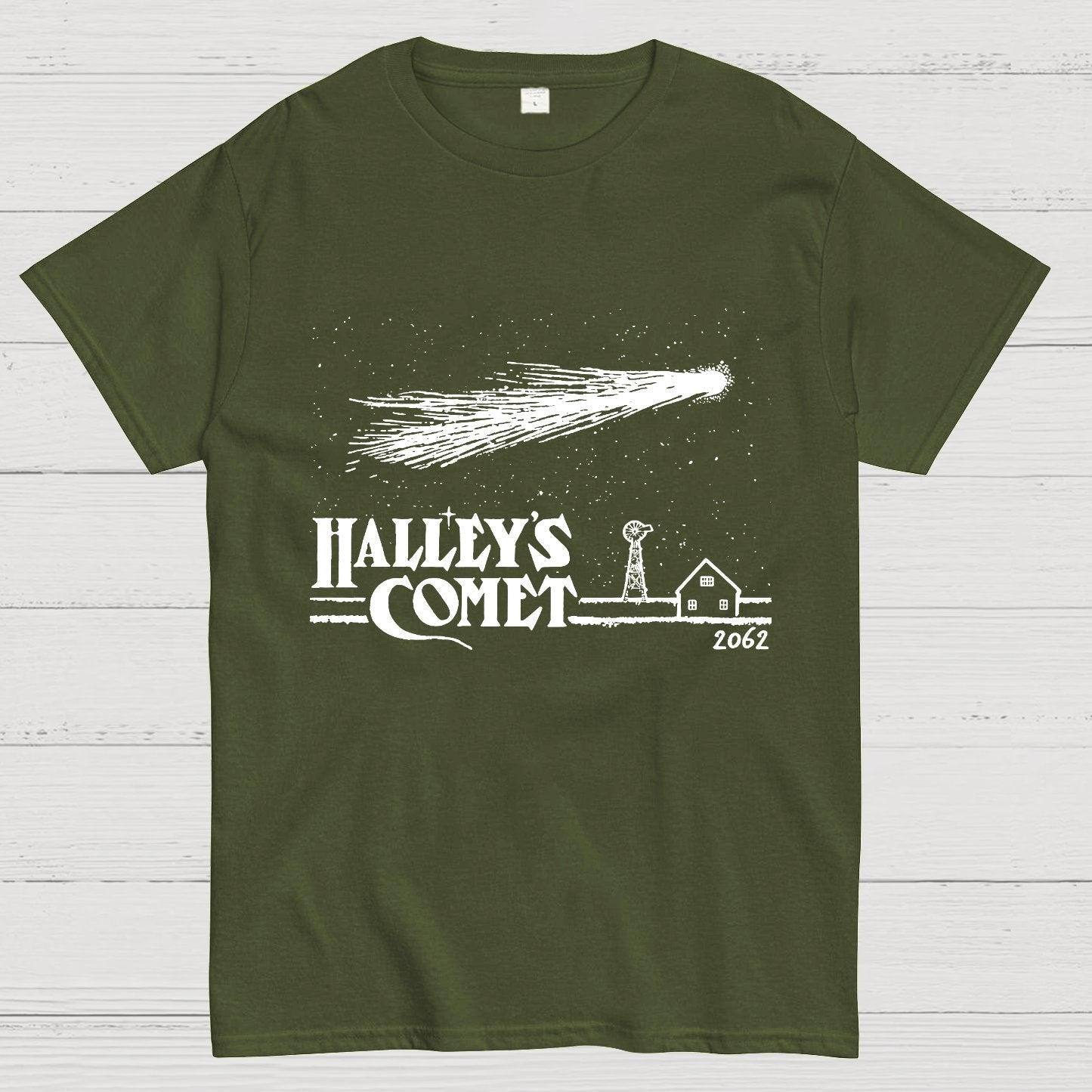 Halley's Comet Funny Geeky T-Shirt
