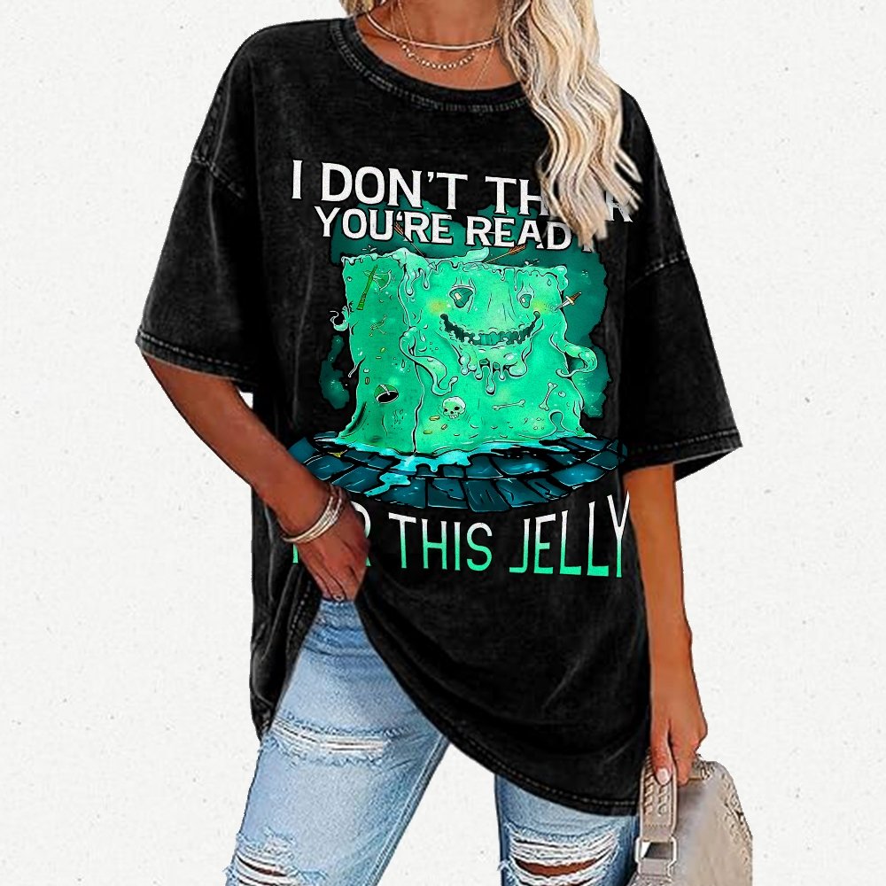 Gelatinous Cube Vintage Distressed T-shirt