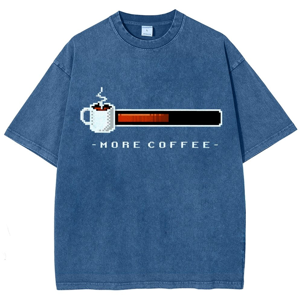 Coffee Bar Vintage Distressed T-shirt