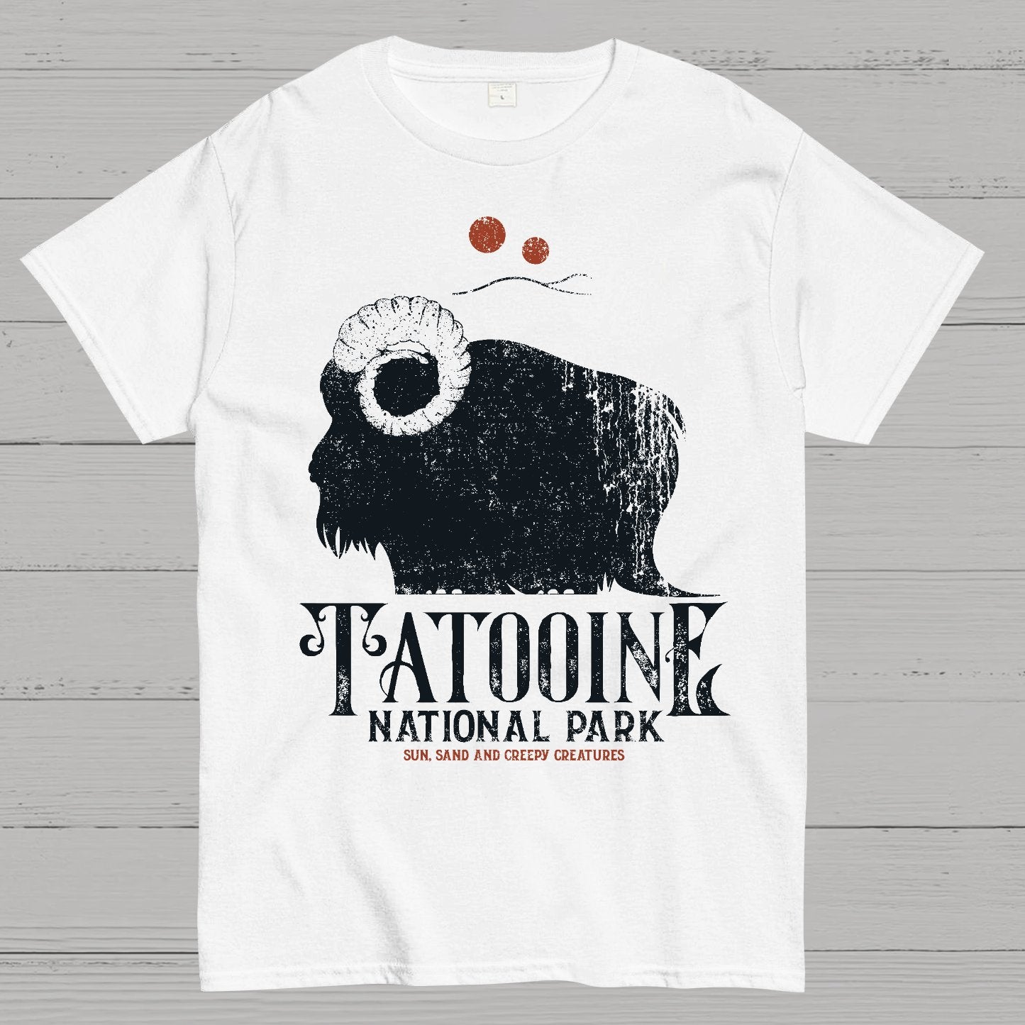 VINTAGE NATIONAL PARK Geek T-Shirt