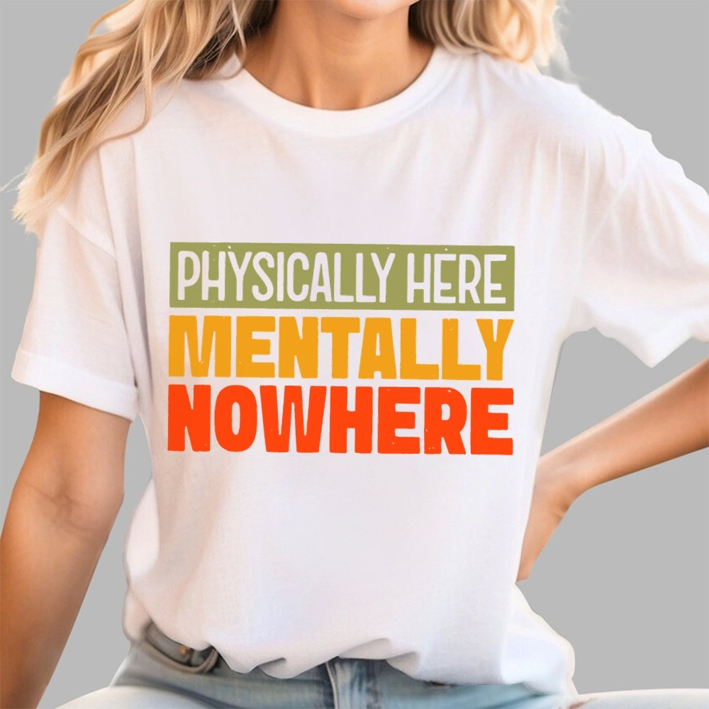 Mentally Nowhere Geek T-Shirt