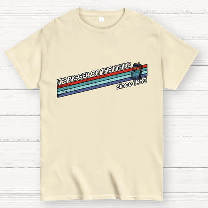 It's Bigger On The Inside Since 1963 Art Print Geek T-Shirt