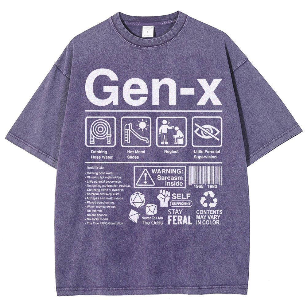 Gen X Label Vintage Distressed T-shirt