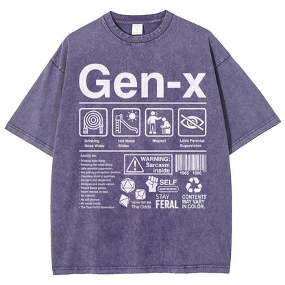 Gen X Label Vintage Distressed T-shirt