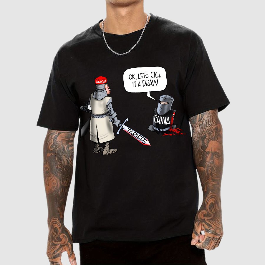 The Holy Grail Tariffs Geek T-Shirt