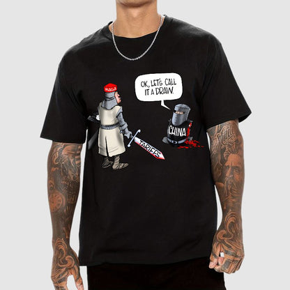 The Holy Grail Tariffs Geek T-Shirt