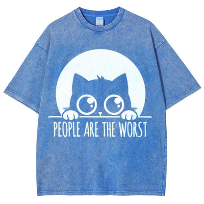 People Are The Worst Vintage Distressed T-shirt