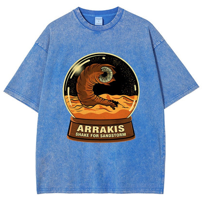 Spice Globe Souvenir Vintage Distressed T-shirt