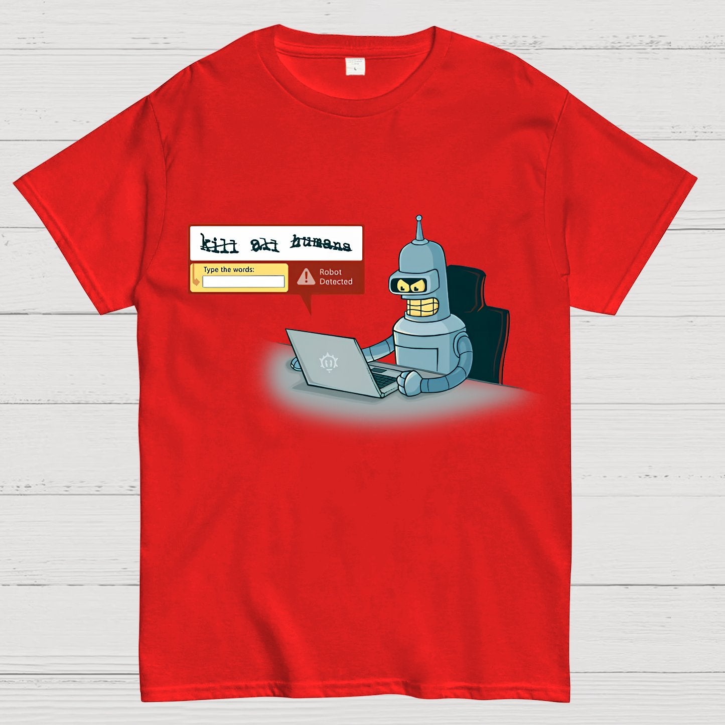 Robot Detector Geek T-Shirt