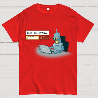 Robot Detector Geek T-Shirt