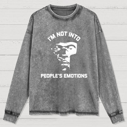 People's Emotions Washed Long Sleeve Tee